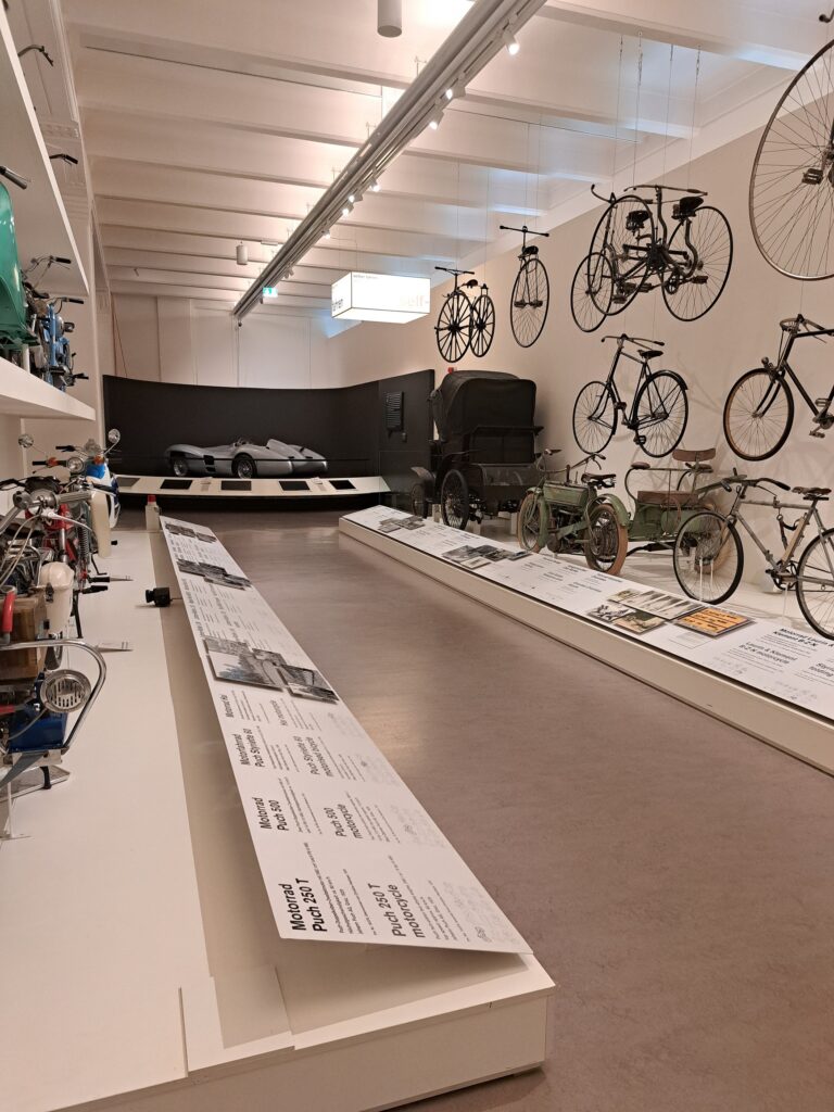 Biciclete in Muzeul Tehnic din Viena